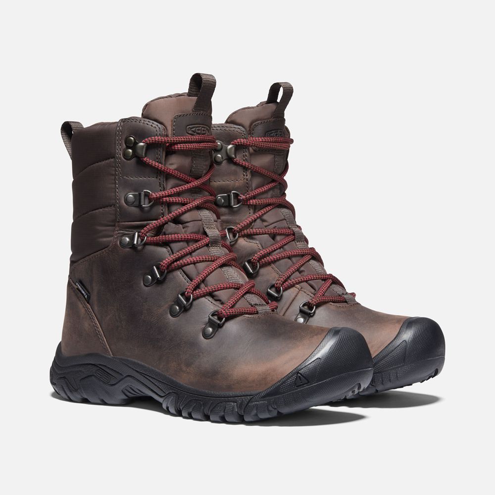 Keen Outdoor Bot Kadın Kahverengi - Greta Waterproof - Türkiye MOWV75384